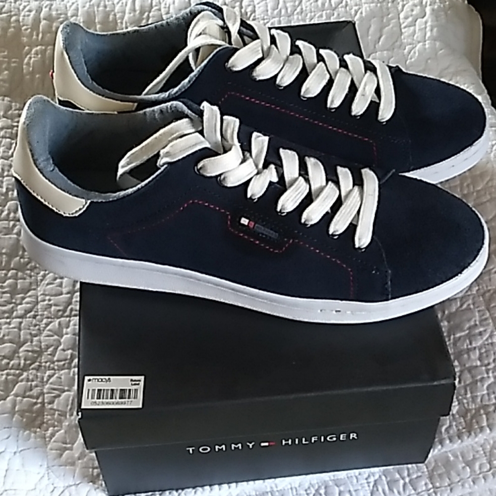 Blue Tommy Hilfiger shoes